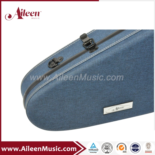 Aileen Reinforced Plastic Fiber Triangle Professional Violin Case (CSV-F28)