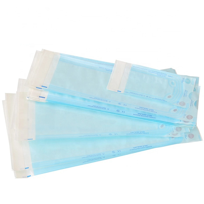 Self Sealing Sterilization Autoclave Pouches for Other Medical Consumable Packaging Disposable Salon Disinfection Tools Sterilization Pouches Sterilization Bags