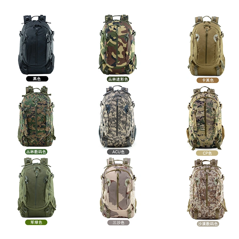 Wholesale Men&prime;s New High-Capacity Outdoor Sports Oxford Cloth Waterproof Outdoor Multifunctional Camouflage Backpack