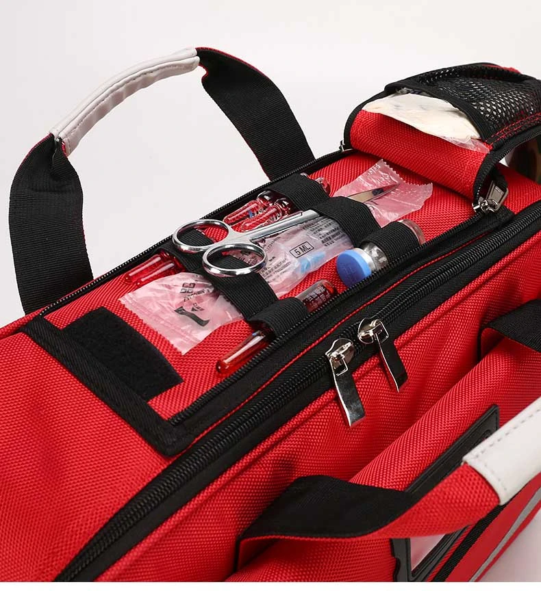 Advanced Life Support Rapid Response Corss Body Fireproof Adventure Paramedic Med Grab Medical Bag Kit Bags Equipped Medical Bag