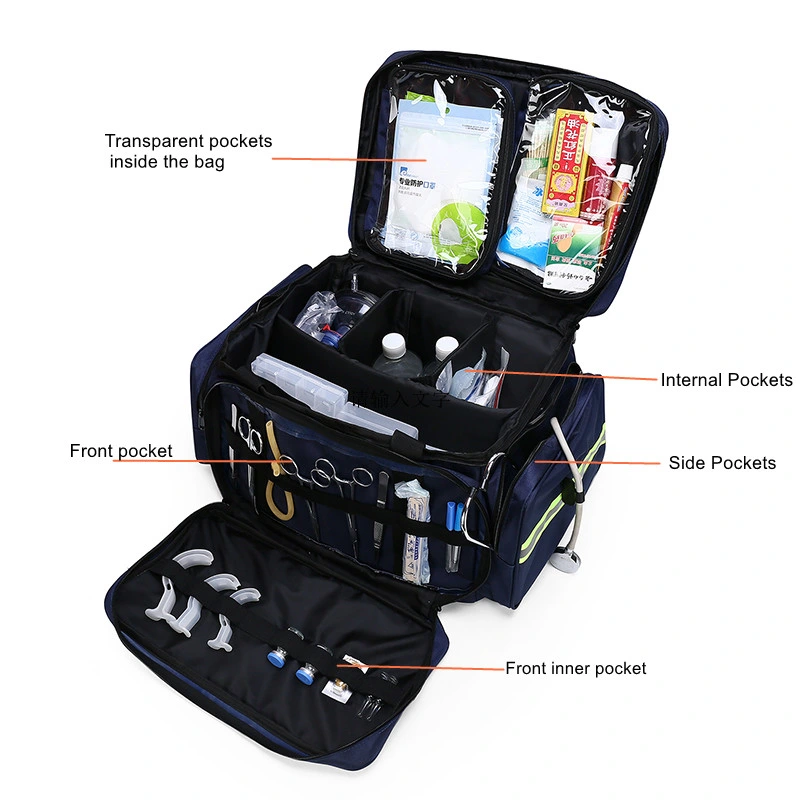 Ambulance Emergency Survival Trauma Bag Earthquake Rescue Kit Bag