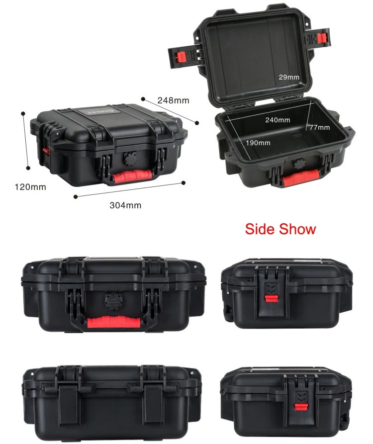 Instrument Box PP Plastic Toolbox Sealed Aviation Safety Box Waterproof Hard Case