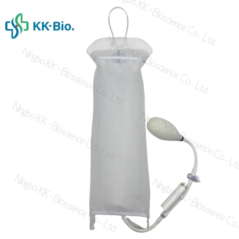 Medical Equipment 1000ml Disposable Manual Pressure Infusion Bag with Pressure Gauge or Pressure Pump