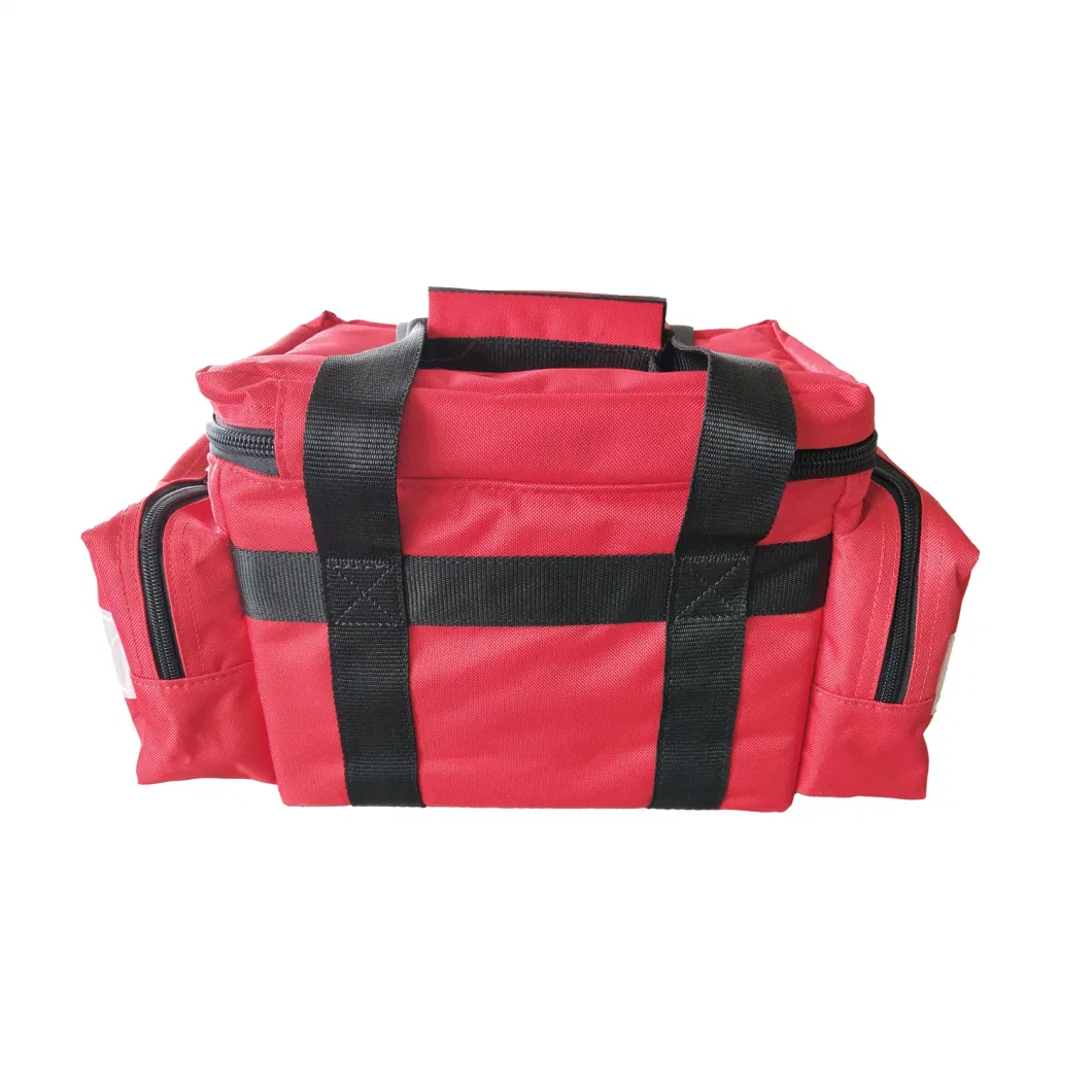 Red 600d Polyester Small Padded Trauma Bag /First Aid Kit/ Emergency Bag