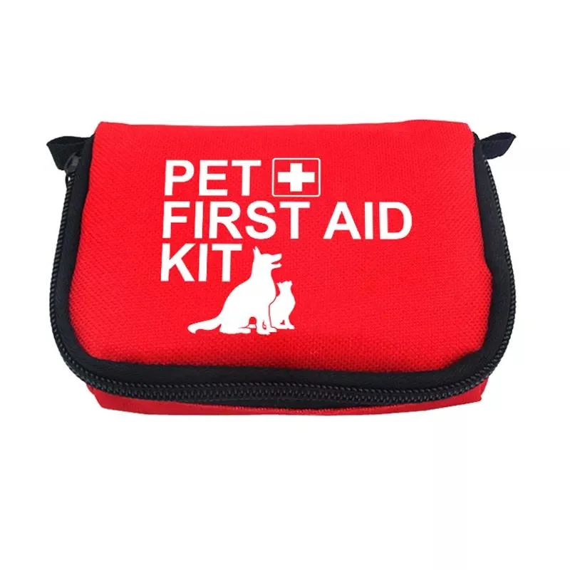 Small Size Dog First Aid Bag Custom Logo Waterproof Animal Pet First Aid Kit