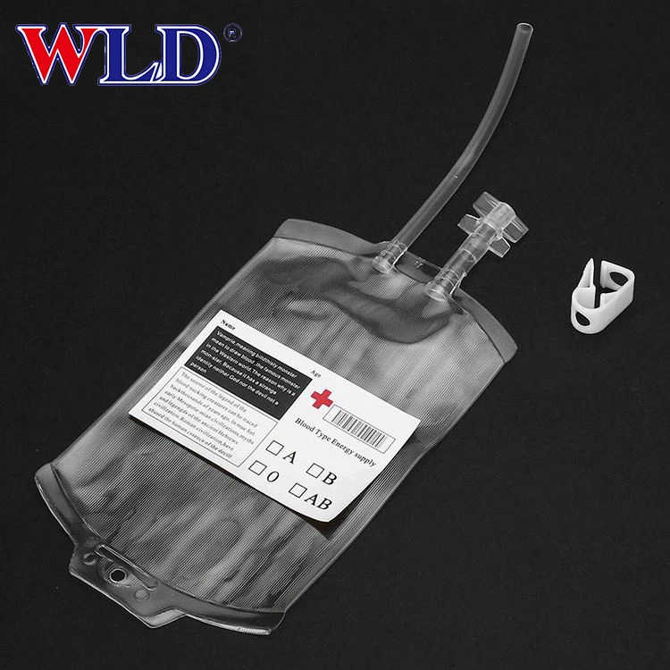Medical PVC Blood Bag 250ml 150ml 250ml 350ml 450ml 500ml etc.
