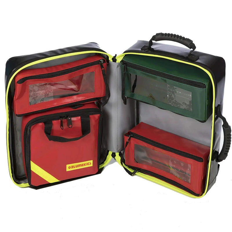 Medical Emergency Travel Trauma Survival Waterproof Empty Reflective First Aid Backpack