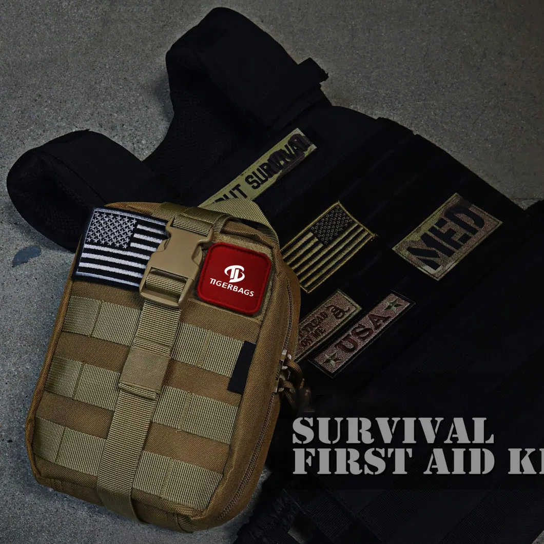 Survival First Aid Kit Outdoor Gear Emergency Kit Trauma Bag