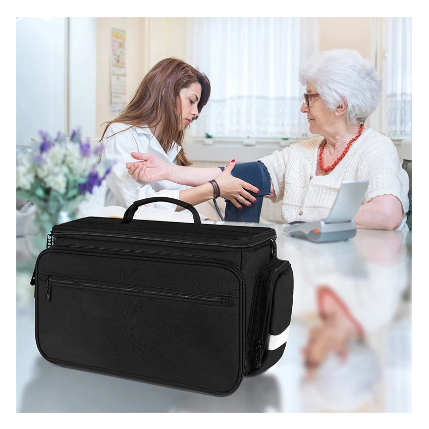 Medic Bag Medical Equipment Bag Water-Resistant Home Health Nurse Bag