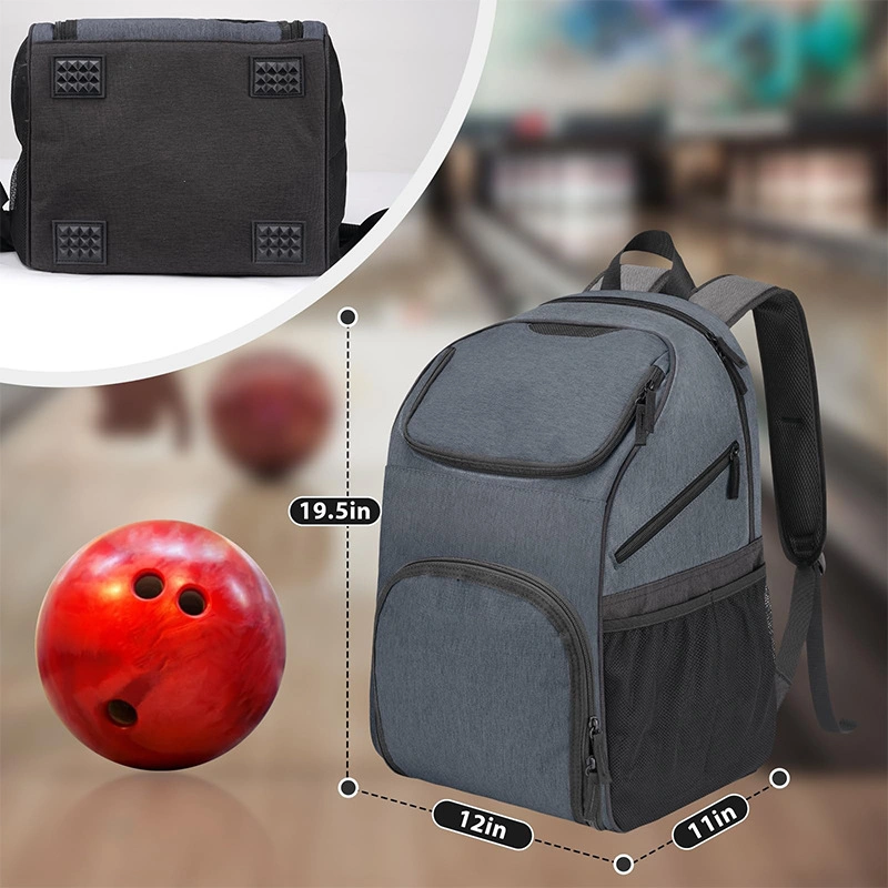 Bowling Ball Backpack with Shoe Compartment