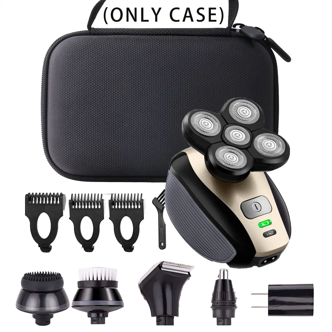 Shaver Hard EVA Carrying Case Men&rsquor; S 5-in-1 Electric Head Shaver Storage Case