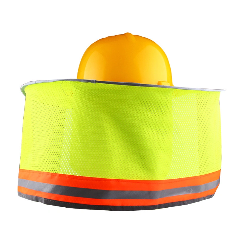 High Visibility Safety Reflective Sun Hat Shield Cover for Helmet