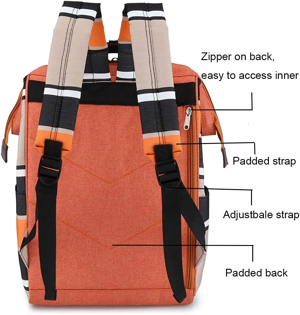 Travel School Backpack with USB Charging Port, Doctor Work Bag for Students