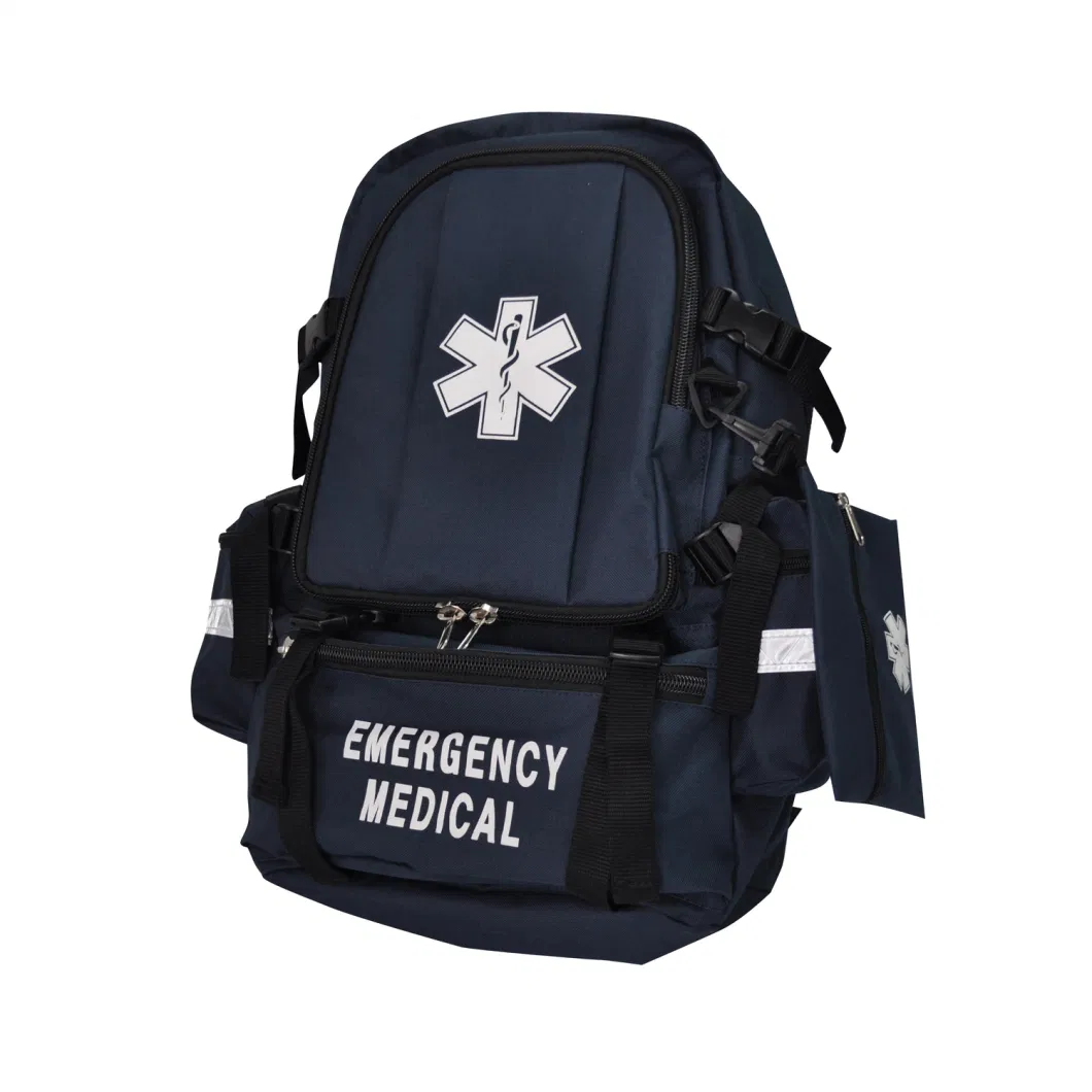 Soft &amp; Customizable Basic Large Medical Backpack /First Aid Kit /Bag