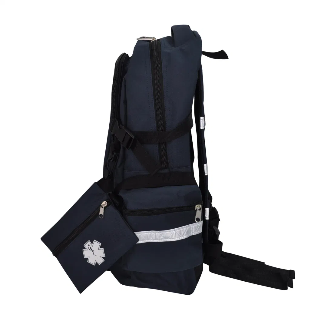 Soft &amp; Customizable Basic Large Medical Backpack /First Aid Kit /Bag