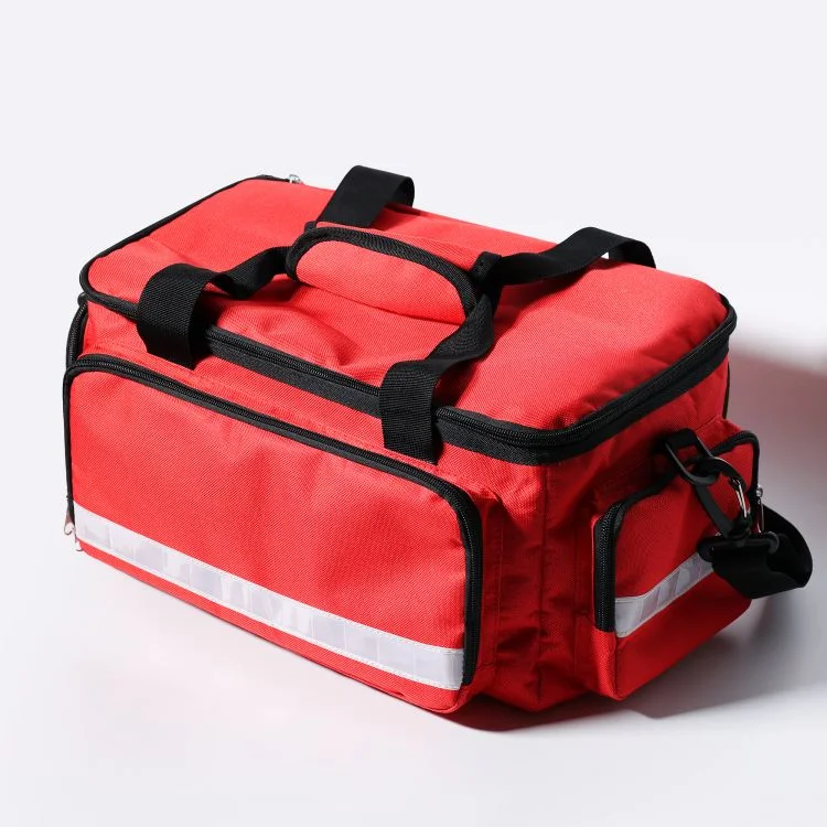 Outdoor Waterproof Reflective Nylon Emergency Empty Medical Trauma First Aid Kit Bags