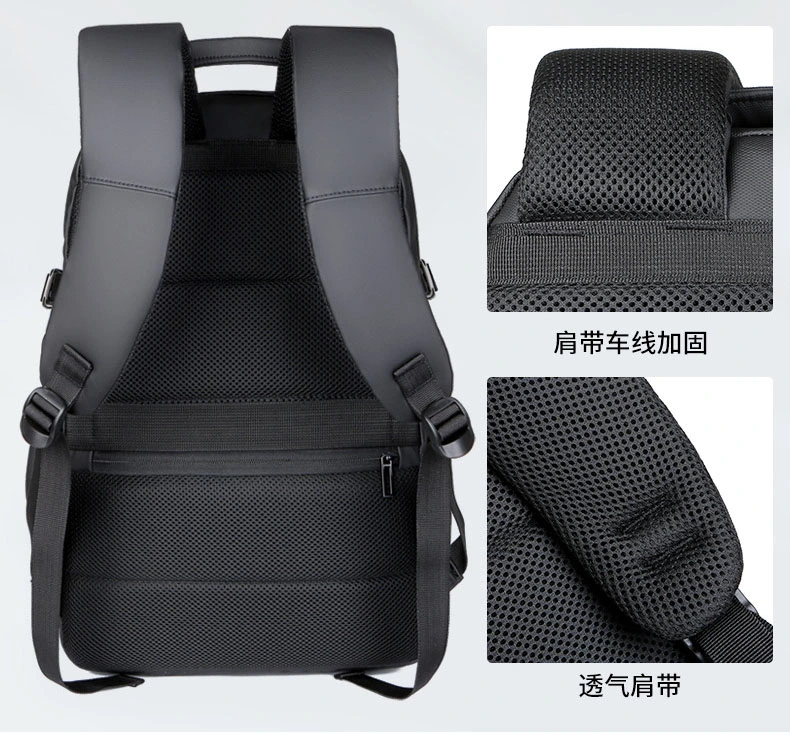 Double Shoulder Leisure Business Travel Computer Laptop Notebook College School Students Backpack Pack Bag (CY3707)