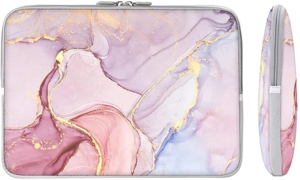 Waterproof Pink Color Tablet Laptop Sleeve Bag Computer Notebook Case