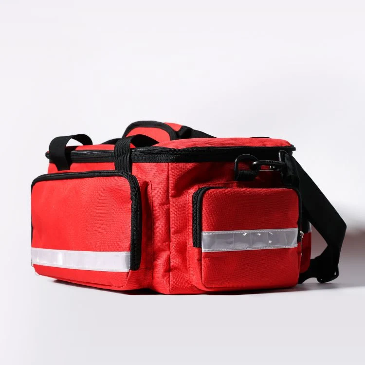 Outdoor Waterproof Reflective Nylon Emergency Empty Medical Trauma First Aid Kit Bags