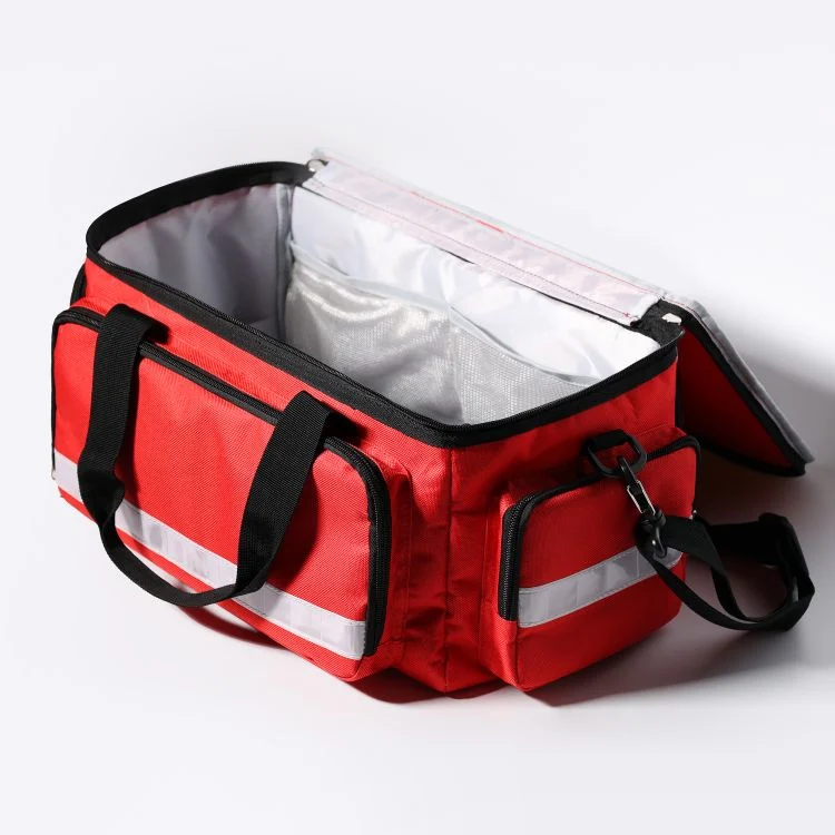 Outdoor Waterproof Reflective Nylon Emergency Empty Medical Trauma First Aid Kit Bags