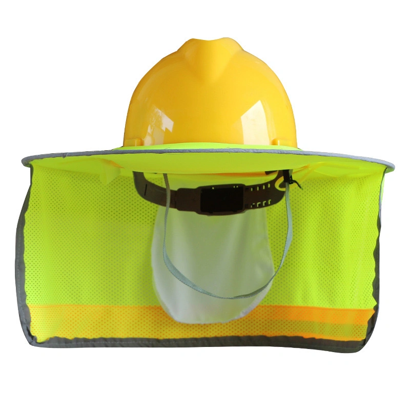 High Visibility Safety Reflective Sun Hat Shield Cover for Helmet