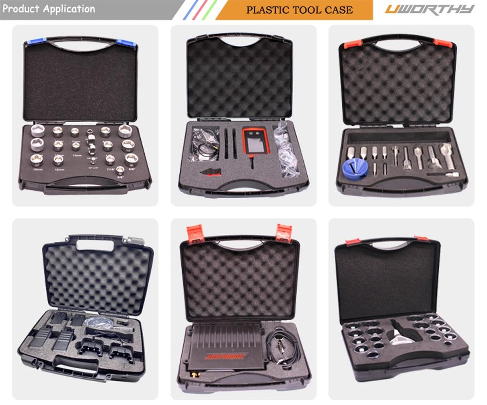 Simple PP Plastic Travel Tool Set Case Box