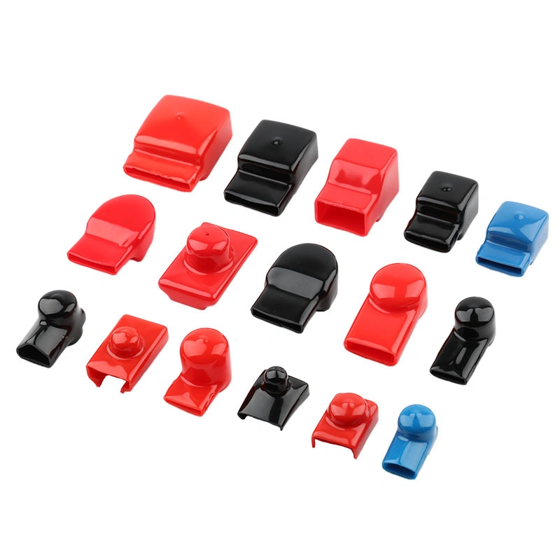 Ta40-65 Red Black Power Bus Bar Dual Busbar Protector Boot Terminal Link Cover PVC Stud Busbar Insulators with UL94V-0 Reach RoHS