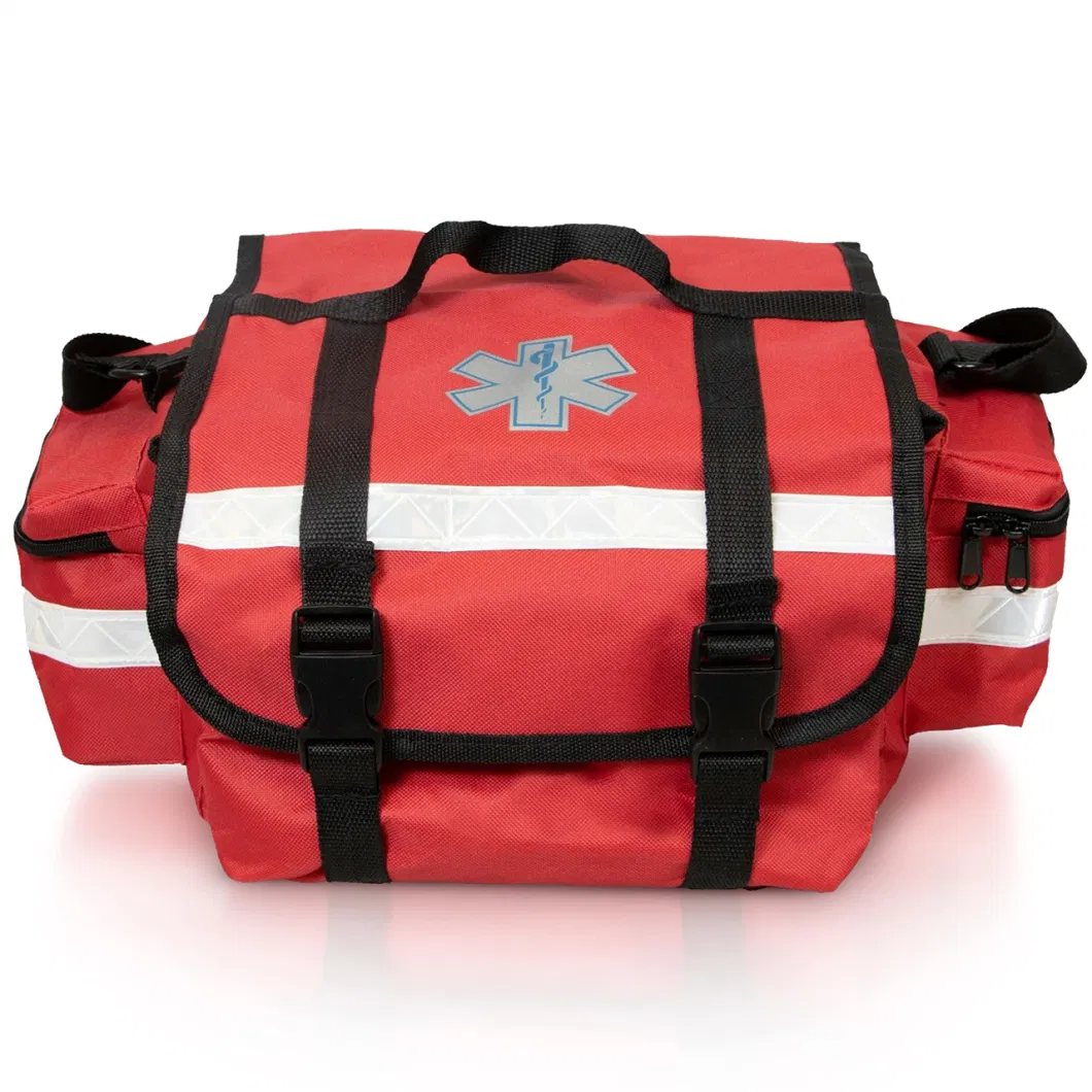 First Aid Responder EMS/EMT Emergency Medical Bag Empty 17&quot;X9&quot;X7&quot; - Ideal for Paramedics, Firefighters, Nurses, Emts, Home Health Aides