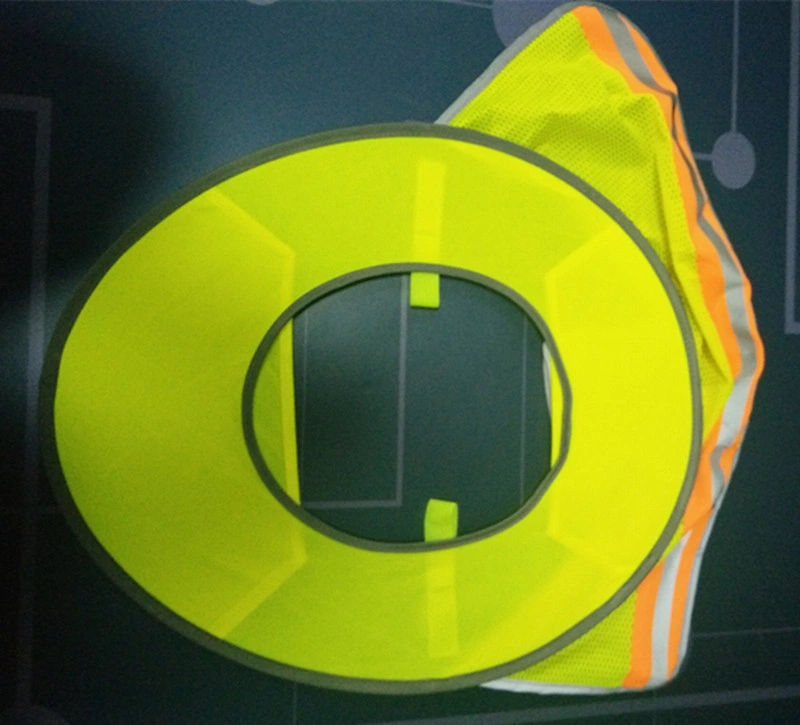 High Visibility Reflective Sun Hat Shield Cover for Helmet Dfc1004