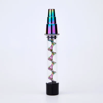 Hot Sale V12 Plus Twisty Glass Blunt Tobacco Pipes <a href='/vaporizer/'>Vaporizer</a> with Dry Herb Smoking Atomizer