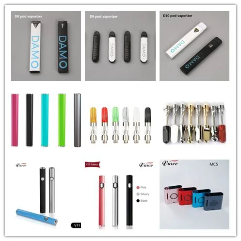 Shenzhen New E Cigarette Products Preheat Vape Pen Starter Kit 650mAh/350mAh Battery Wholesale 510 Thread Vape Battery for All Cartridges