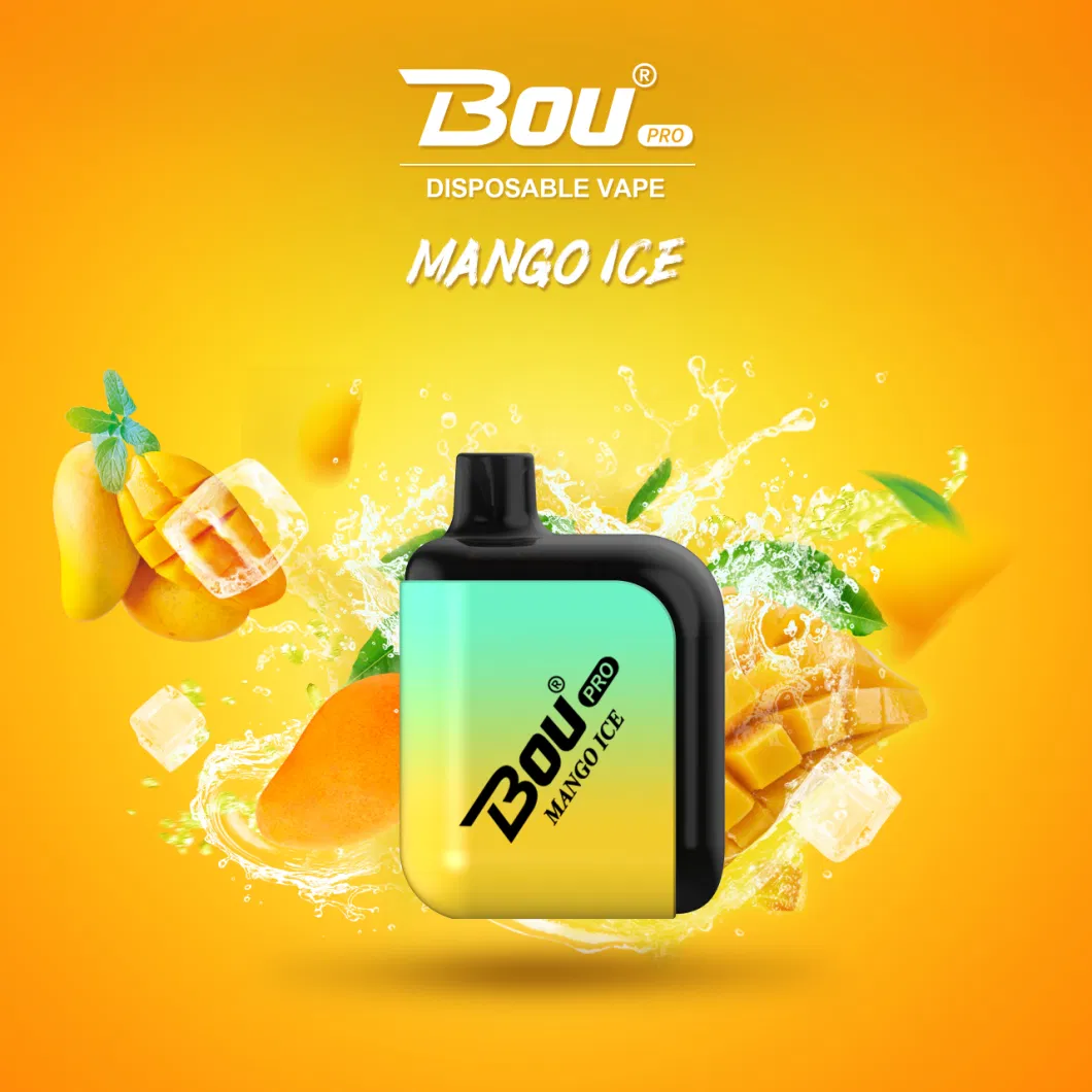 Free Samples Bou PRO Vape Wholesale 2% 5% Nicotine OEM 39 Flavors Disposable Vape E Cigarette 7000 Puffs