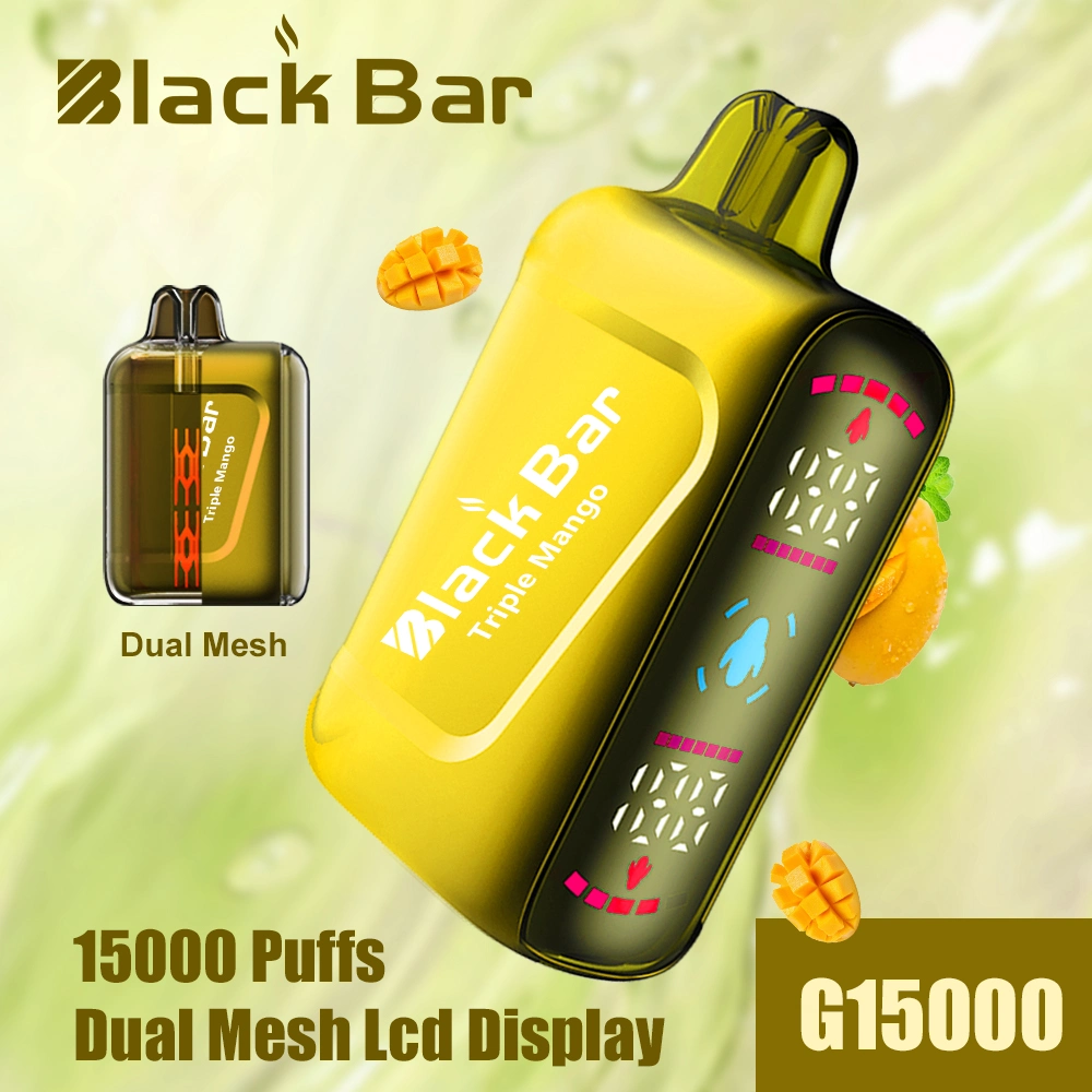 15000 Puff Wape Rechargeable Dual Mesh Coils LCD Display 5% Nicotine Lost Vaper Disposable Electronic Cigarette E Smoking Empty Geek Wholesale Disposable Vape