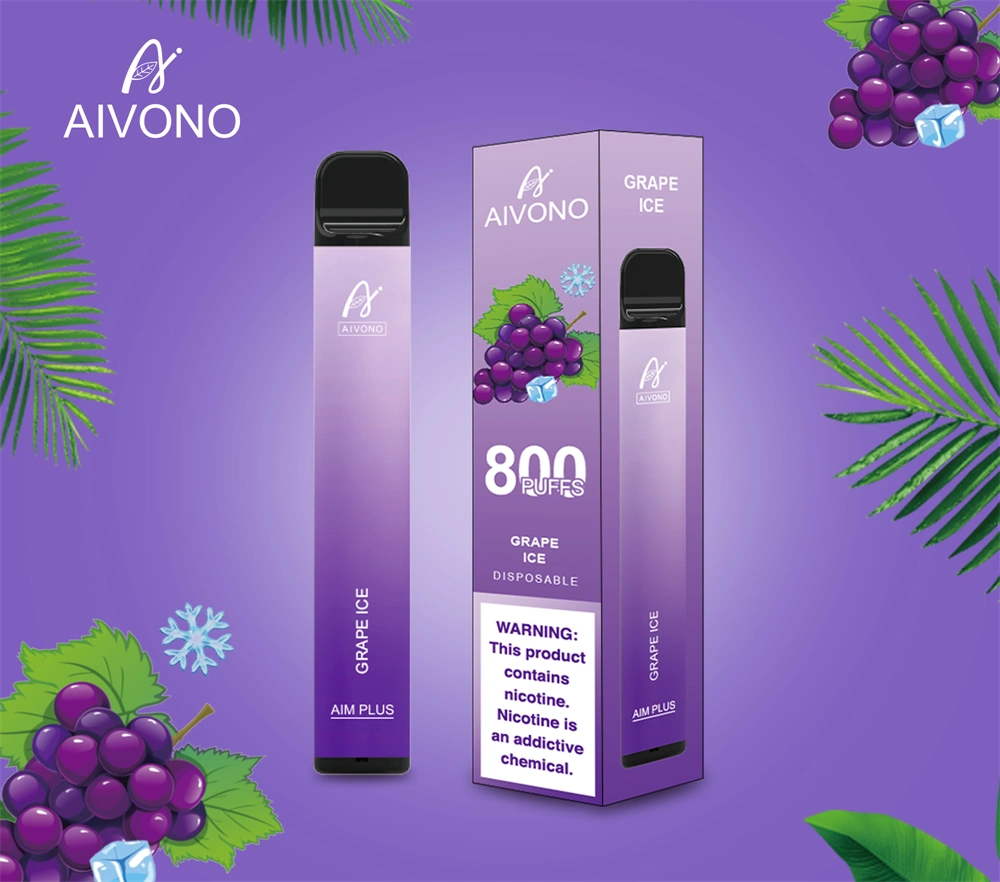 Aivono Disposable Vape 800 Puff XXL Vaper Pod with Variety of Fruit Flavors E Cigarette for Europe Vapor 2% for Vapeuk Germany Europe Ecigs