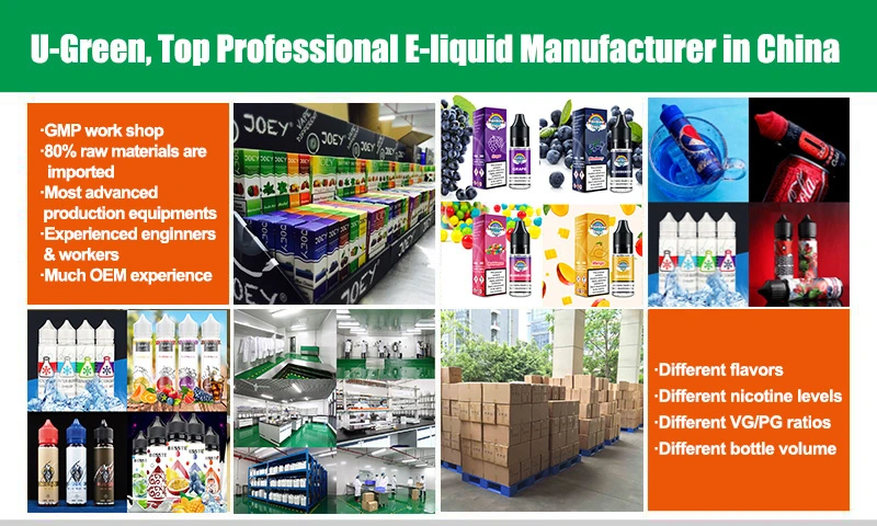 Wholesale Price 5ml/10ml/15ml/30ml E Liquids Better Than Hangsen E Liquid