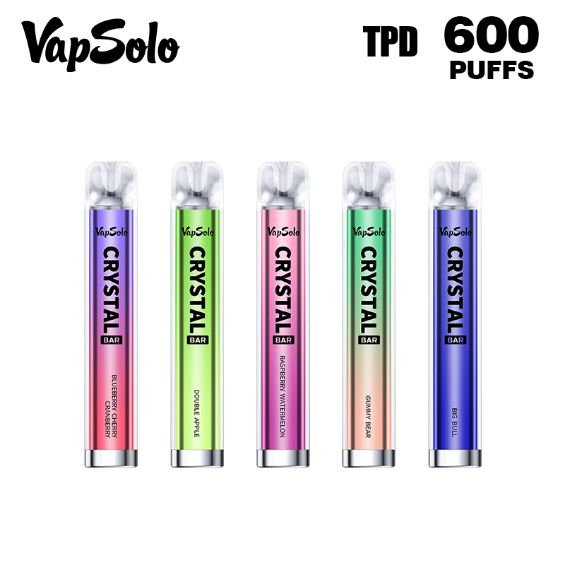 Amazon Hot Selling Vape Crystal Dispsoable E Cig 600 Puff Vaporizers Malaysia E Cigarette Price New Electric Shisha Pen