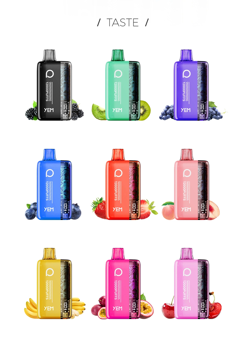 2024 New Wholesale I 12000 Puffs Vapes Disposable Puff Aroma King Maskking Vabeen Empty Wape Randm Tornado Poco Waka Crystal Iplay E Vape Vaper Vapers