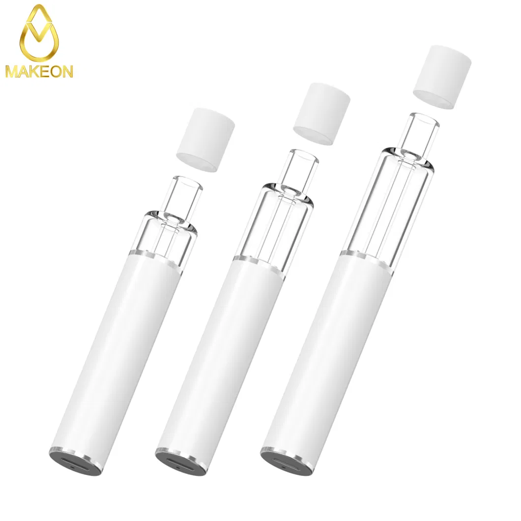 Makeon Gd20 3ml Full Glass Line Cartridge All-in-One Disposable Vape Pen 3gram Live Resin Rosin Thick Oil Pod Cart Vaporizer E-Cigarette Puff Bar Vape