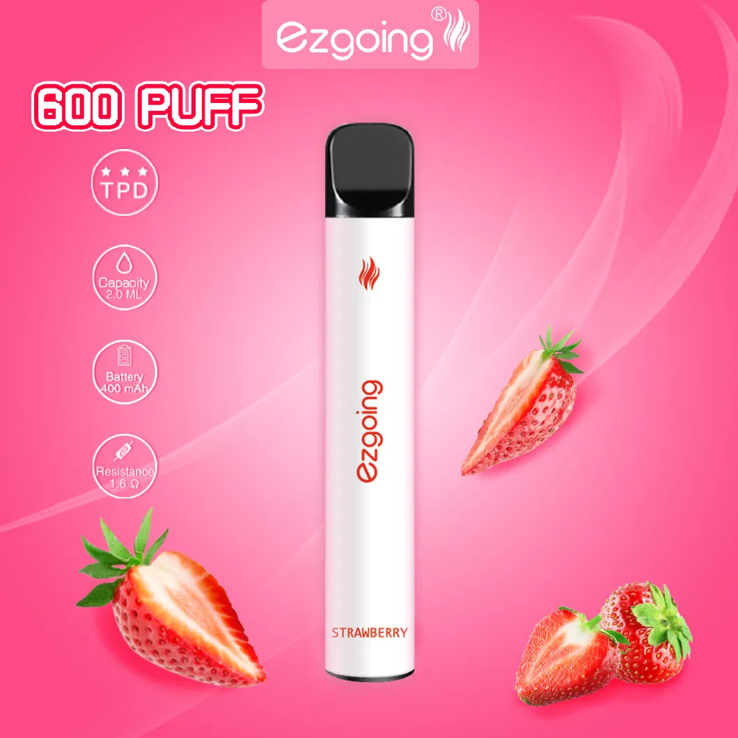 Original Factory Vape Bar 600 Puffs Vaping Device Disposable Electronic Cigarette Brand