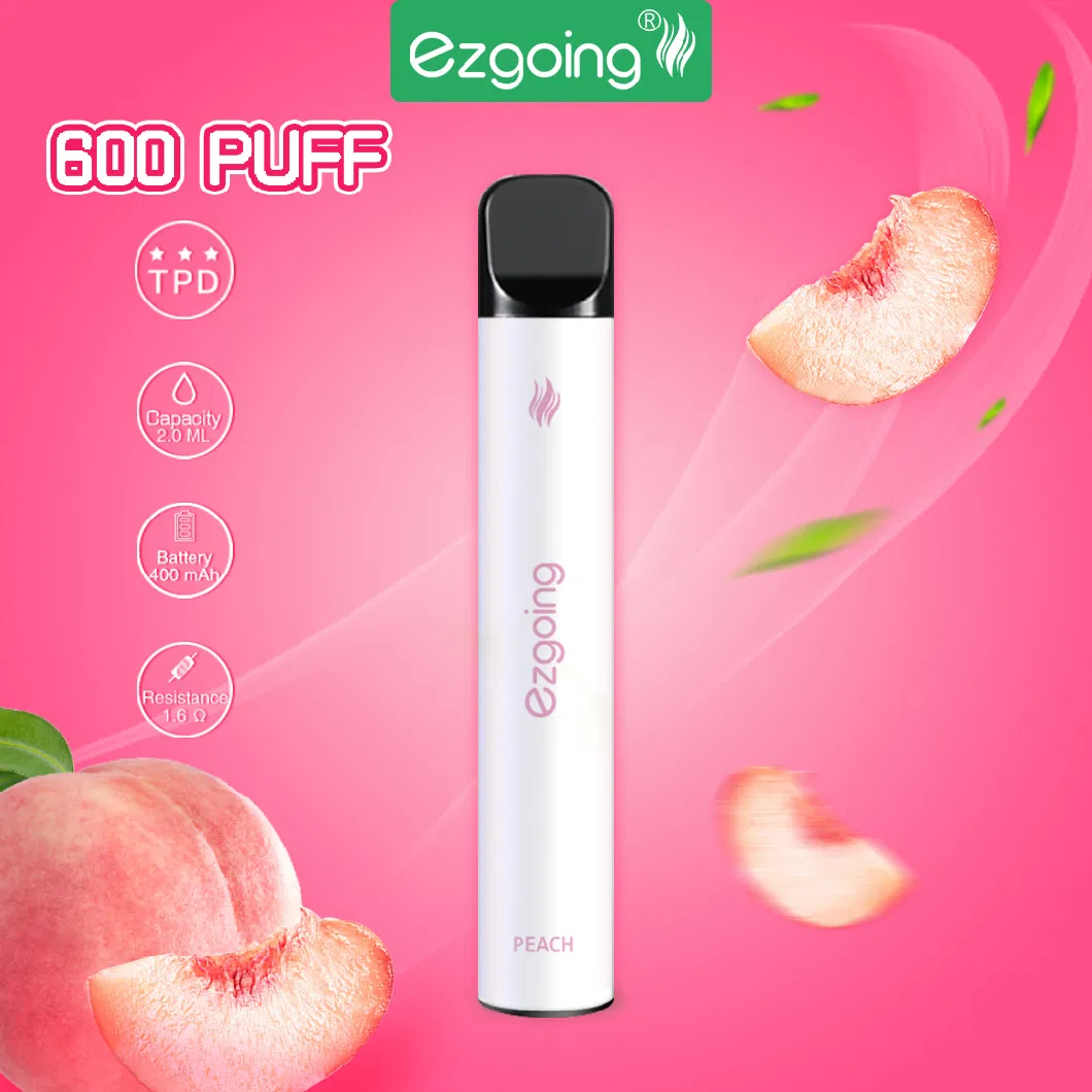 Original Factory Vape Bar 600 Puffs Vaping Device Disposable Electronic Cigarette Brand