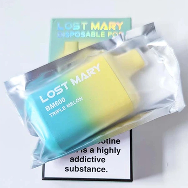 Lost/Mary Bm600 Disposable Vape High Quality E Cig Shenzhen Wholesale Colorful Disposable Electronic Cigarette Tpd 600 Puffs Vape