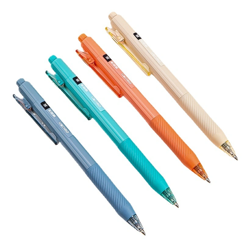 Neutral Pen Simple Small Fresh Student 0.5 Pressing Gel Pen