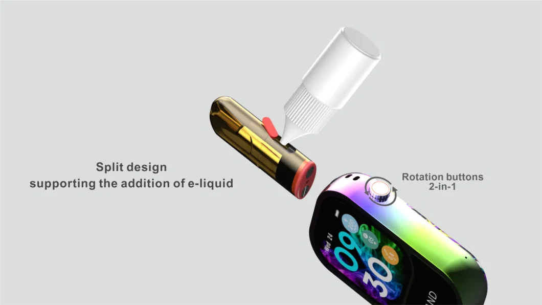 EU Warehouse LCD Screen Display Bluetooth Connection Pod System Pod Kit Wholesale Disposable Vape