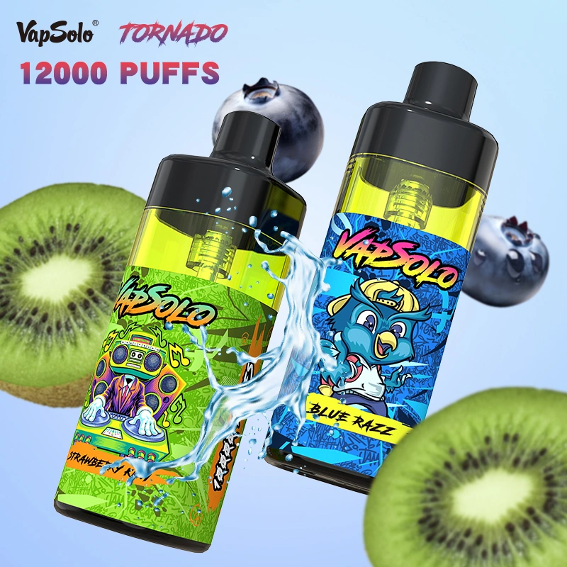 Vapsolo Tornado 12000 Puff Zbood Wholesale Bulk Factory Price Lio Fashion Monkey 500/600/800/1600/2500/2800 Vuse Go Eternity E Vape Disposable Vape