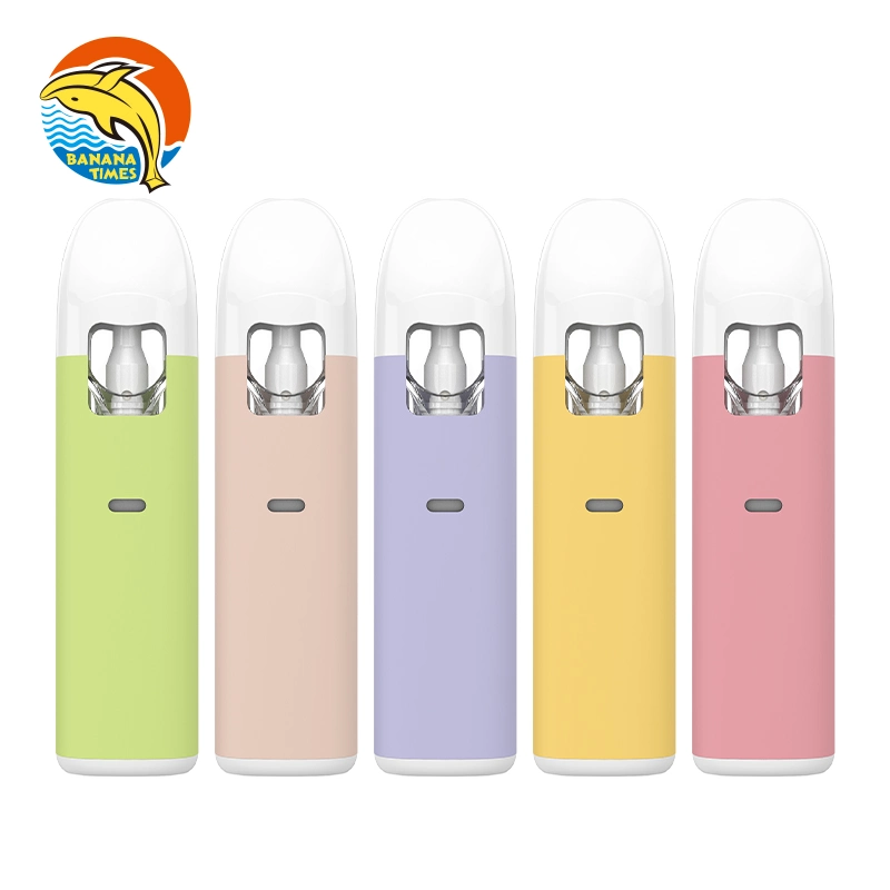 UK Best Selling High Quality Private Label 1ml Disposable Vape Custom Packaging 280mAh Empty Ceramic Coil Vape with Lead Free Material