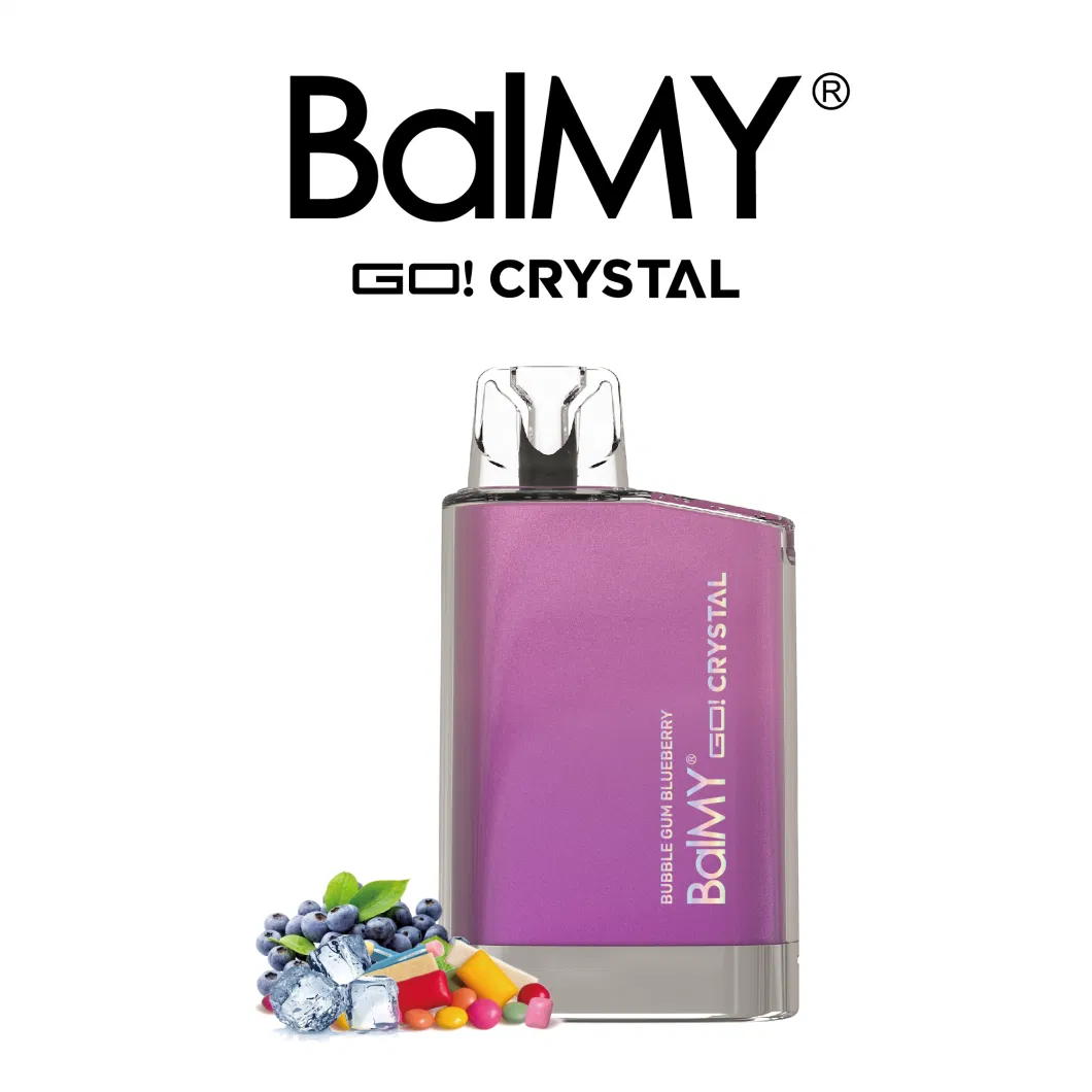 Authentic Balmy Go Crystal 600 Puffs Disposable Pod 2ml 20mg Nicotine Salt