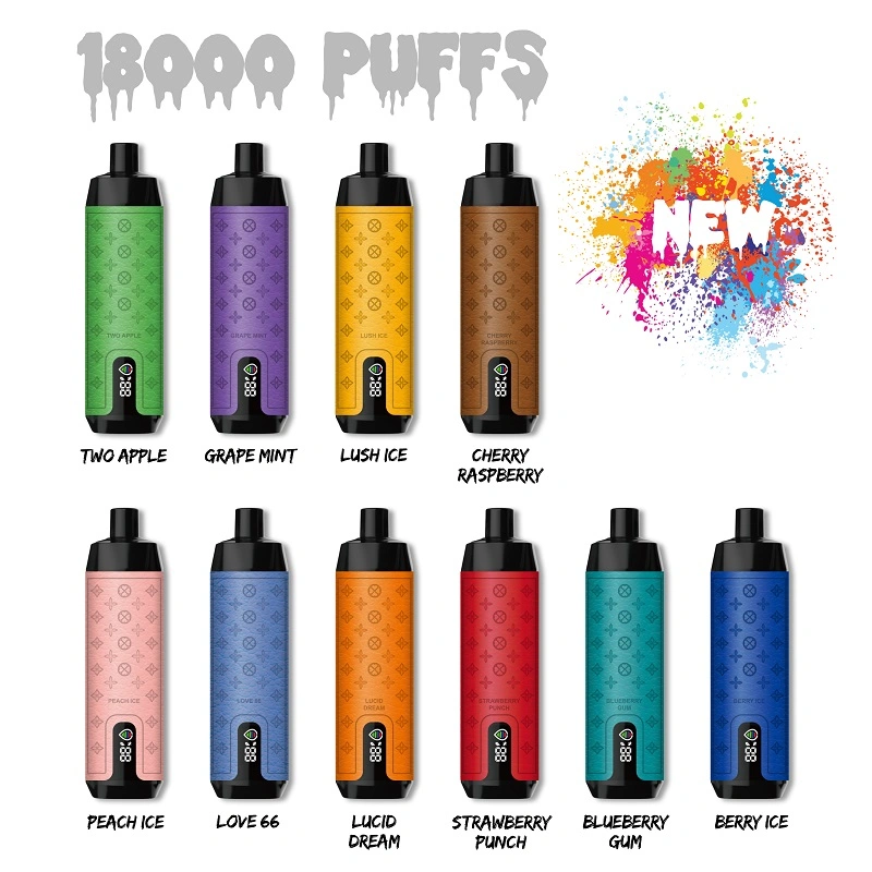 Best Seller Puff Bar Crown Bar 15000 Puffs Evappe 18000 Disposable Vapes Wholesale I Vape Dtl Mesh Coil Rechargeable Bang E Cigarette