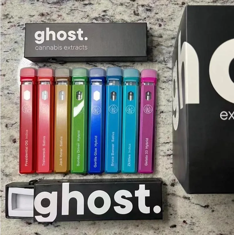 Ghost Live Resin 1g Disposable Vape Pen Packwoods Runty USA