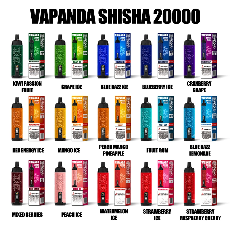 Wholesale I Vape Custom Vaporizer Pen Randm Vapanda Shisha Beast 20K Disposable Vape UK Dubai Best Selling Vapes 20000