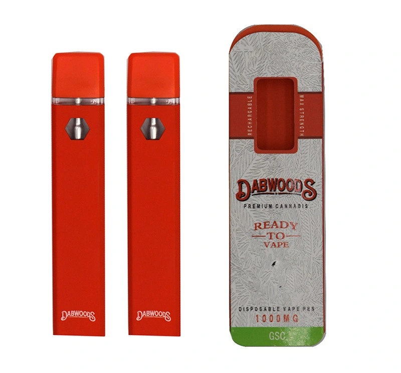 Vecig Wholesale Dabwood DAB 1ml 0.8ml Empty Pod Vape Disposable E-Cigarette Vapes Pen Ceramic Coil Thick Oil